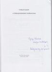 VOFKORI LÁSZLÓ - A földrajztudomány rendszertana (Dedikált) [antikvár]
