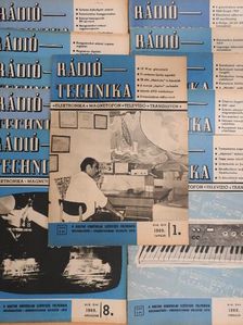 Bóta Géza - Rádiótechnika 1969. (nem teljes évfolyam) [antikvár]