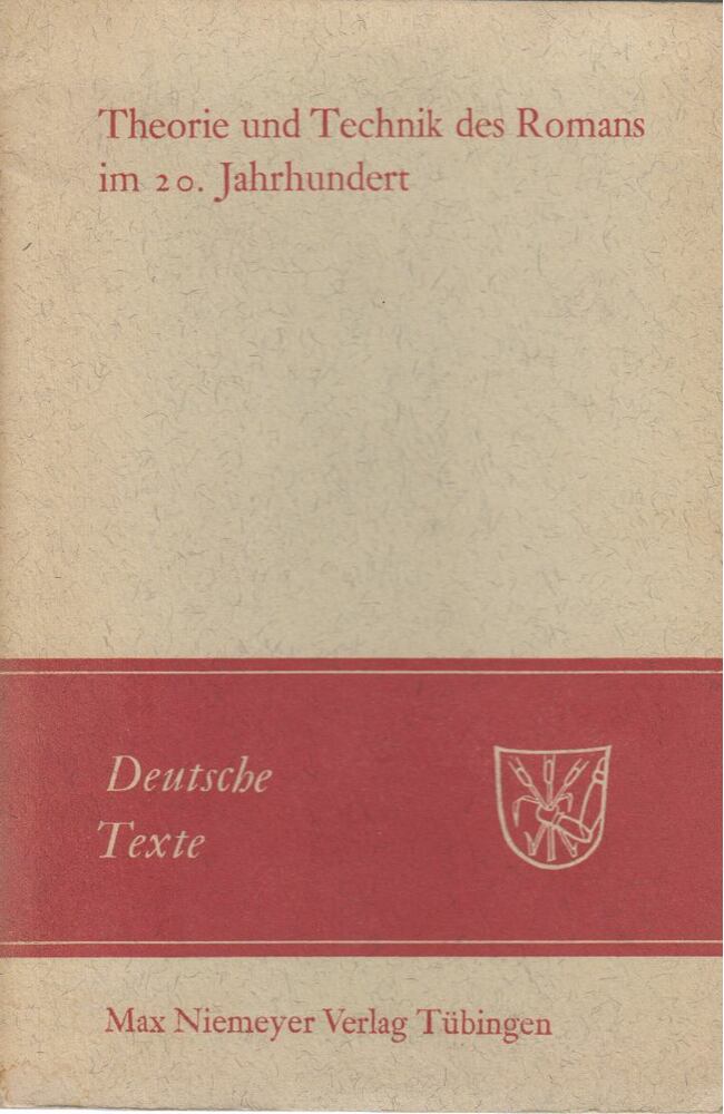 Hartmut Steinecke - Theorie und Technik des Romans im 20. Jahrhundert [antikvár]