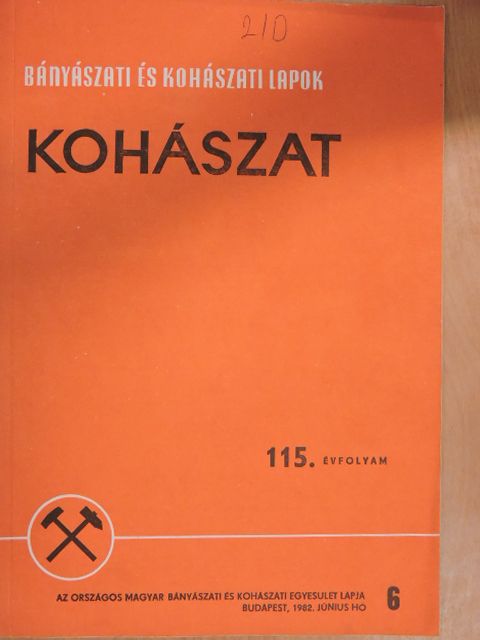 Bokor Ferenc - Bányászati és Kohászati Lapok - Kohászat/Öntöde 1982. június [antikvár]