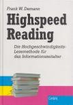 Frank W. Demann - Highspeed Reading [antikvár]