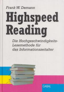 Frank W. Demann - Highspeed Reading [antikvár]