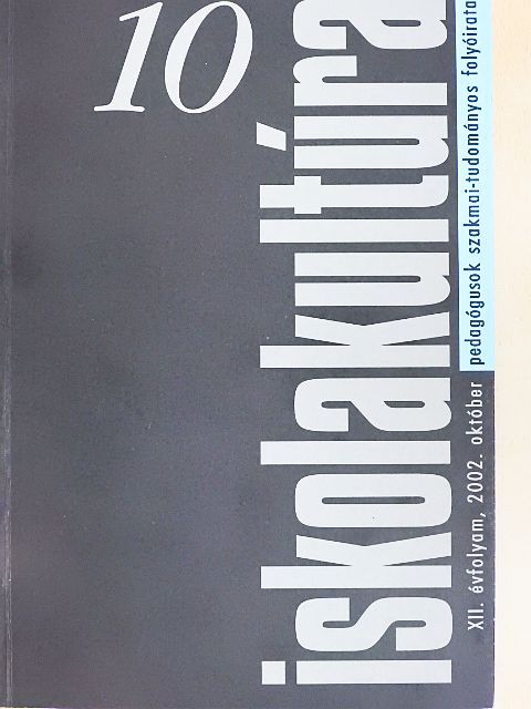 Csehák Kálmán - Iskolakultúra 2002. október [antikvár]