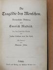 Emerich Madách - Die Tragödie des Menschen (gótbetűs) [antikvár]