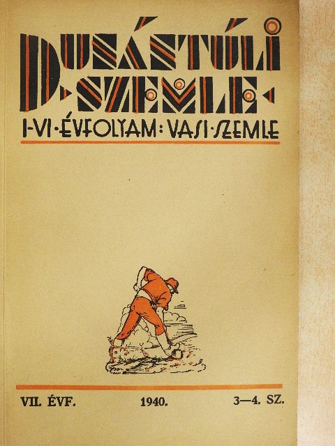 Csaba József - Dunántúli Szemle 1940. május 1. [antikvár]