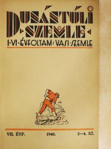 Csaba József - Dunántúli Szemle 1940. május 1. [antikvár]