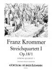 KROMMER FRANZ - STREICHQUARTETT I OP.18/1 (THOMAS WICKY-BORNER)