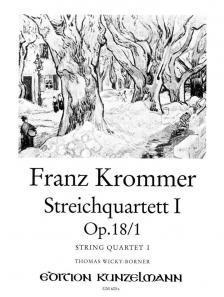 KROMMER FRANZ - STREICHQUARTETT I OP.18/1 (THOMAS WICKY-BORNER)
