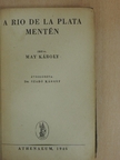 May Károly - A Rio de La Plata mentén [antikvár]