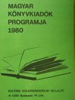 Magyar Könyvkiadók Programja 1980 [antikvár]