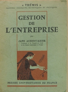 Jane Aubert-Krier - Gestion de l'entreprise [antikvár]