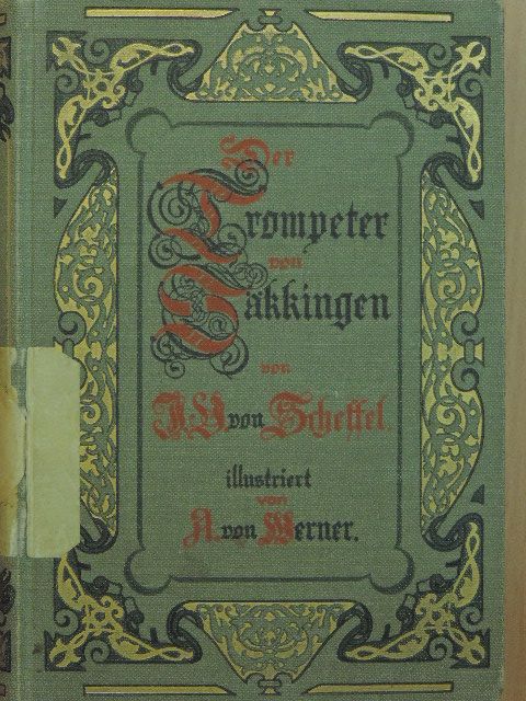 J. V. Scheffel - Der Trompeter von Säkkingen (gótbetűs) [antikvár]