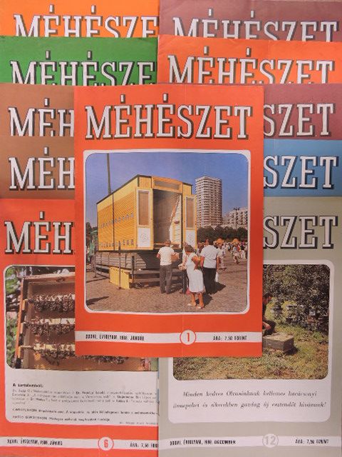 Csombók József - Méhészet 1988. (nem teljes évfolyam) [antikvár]
