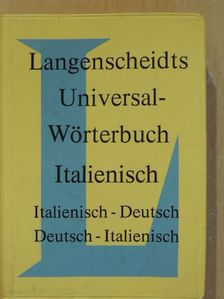 Langenscheidts Universal-Wörterbuch Italienisch [antikvár]