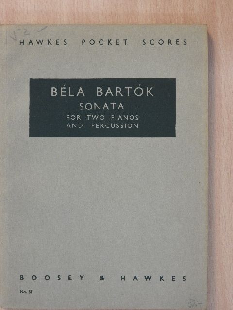 Bartók Béla - Sonata [antikvár]