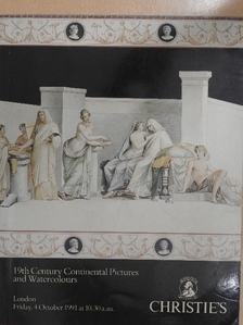 Christie's - 19th Century Continental Pictures and Watercolours [antikvár]