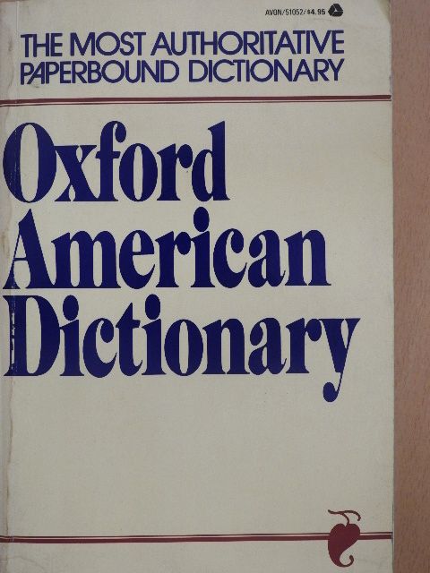 Oxford American Dictionary [antikvár]