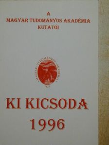 Ki kicsoda 1996 [antikvár]