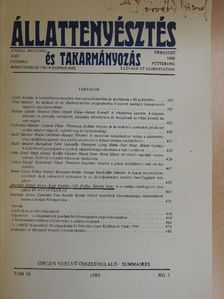 Bárdos László - Állattenyésztés és takarmányozás 1989/5. [antikvár]