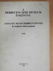 Balogh István - A Debreceni Déri Múzeum évkönyve 1978 [antikvár]