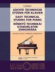 CZERNY, CARL - KÖNNYŰ TECHNIKAI GYAKORLATOK ZONGORÁRA