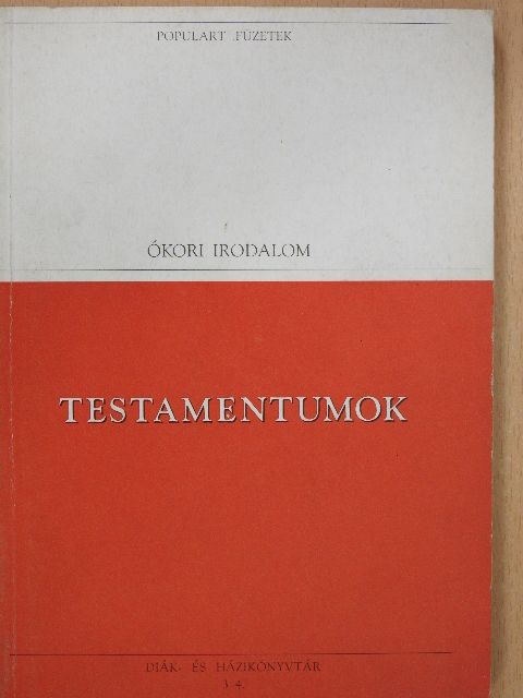 Testamentumok [antikvár]