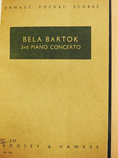 Bartók Béla - 3rd Piano Concerto [antikvár]