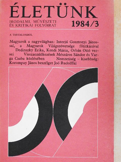 Dedinszky Erika - Életünk 1984. március [antikvár]