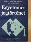 Dr. Gönczi Katalin - Egyetemes jogtörténet II. [antikvár]