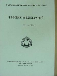 Program és tájékoztató 1990. április [antikvár]