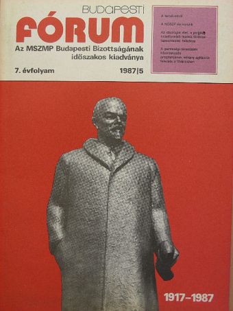 Aczél Kovách Tamás - Budapesti fórum 1987/5. [antikvár]