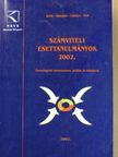 Dr. Adorján Csaba - Számviteli esettanulmányok 2002. [antikvár]