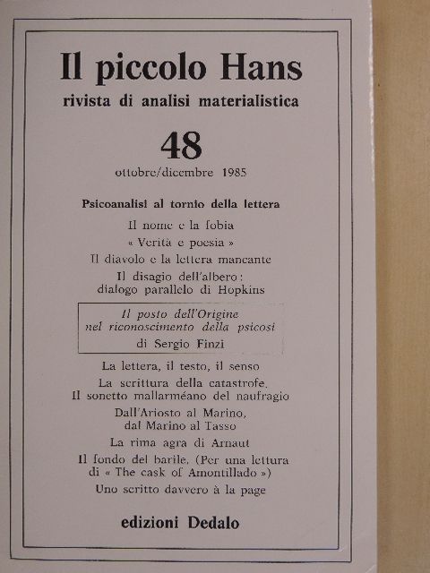Italo Viola - Il piccolo Hans 48 [antikvár]
