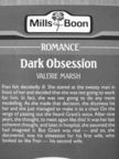 Valerie Marsh - Dark Obsession [antikvár]