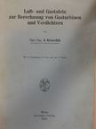 Dipl.-Ing. J. Kruschik - Luft- und Gastafeln zur Berechnung von Gasturbinen und Verdichtern [antikvár]