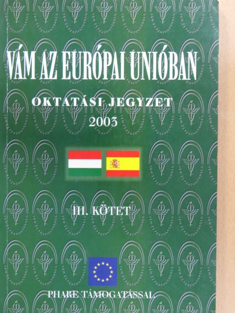Vám az Európai Unióban III. (töredék) [antikvár]