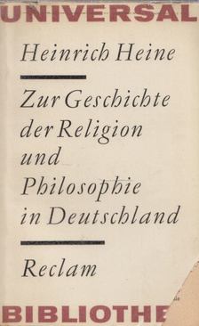 Heine, Heinrich - Zur Geschichte der Religion und Philosophie in Deutschland [antikvár]