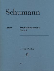 Schumann, Robert - DAVIDSBÜNDLERTAENZE OP.6 FÜR KLAVIER URTEXT (HERTTRICH / THEOPOLD)