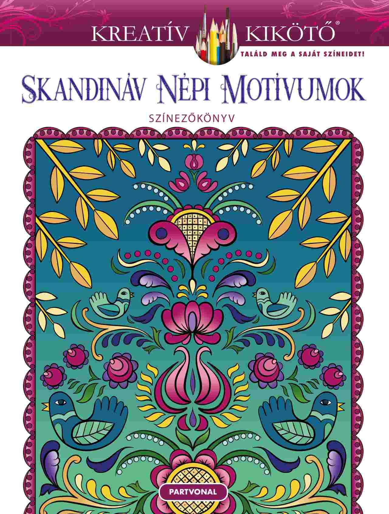 Jessica Masurkiewitz - Skandináv népi motívumok - Színezőkönyv