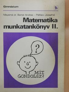Mayerné dr. Bartal Andrea - Matematika munkatankönyv II. [antikvár]