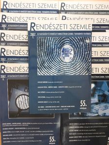 Hámos Edit - Rendészeti szemle 2007/1-12. [antikvár]