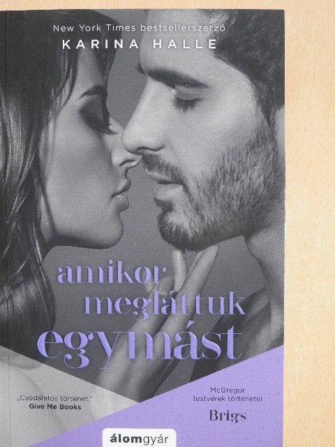 Karina Halle - Amikor megláttuk egymást [antikvár]