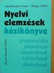 Adamikné Jászó Anna - Nyelvi elemzések kézikönyve [antikvár]
