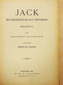 Daudet Alphons - Jack [antikvár]