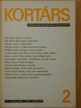 Csukás István - Kortárs 1976. február [antikvár]