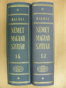 Halász Előd - Német-magyar szótár I-II. [antikvár]