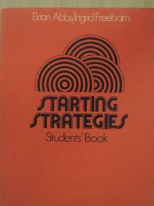 Brian Abbs - Starting Strategies - Students' Book [antikvár]