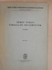 Dr. Takács Jánosné - Német nyelvi társalgási olvasmányok II. [antikvár]