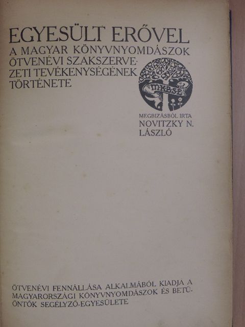 Novitzky N. László - Egyesült erővel [antikvár]