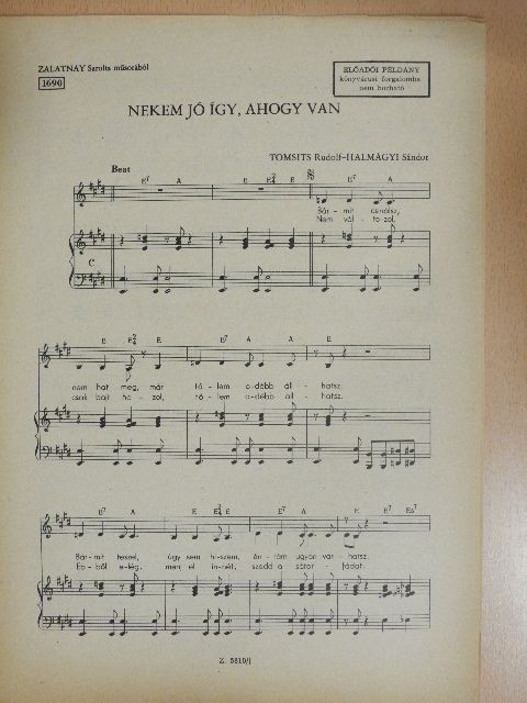Halmágyi Sándor - Nekem jó így, ahogy van [antikvár]
